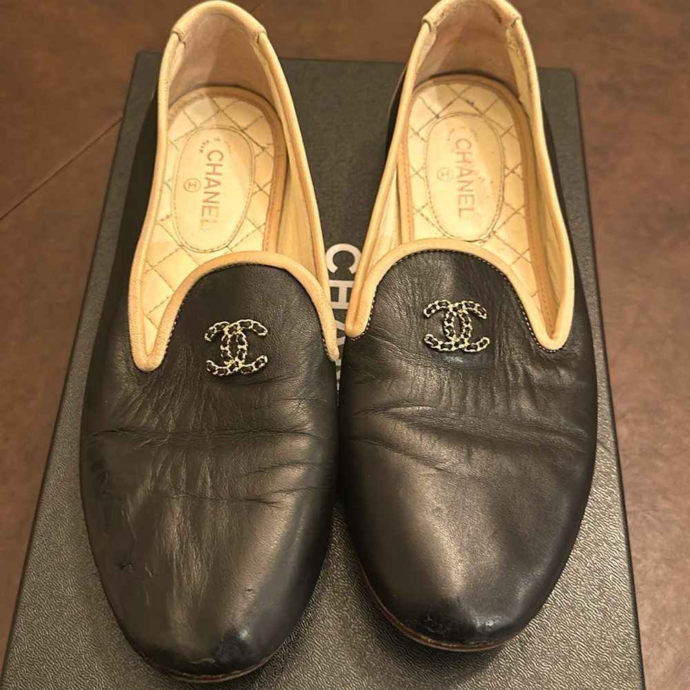 Authentic Chanel loafers
